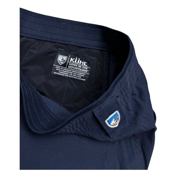 KUHL Water Resistant Outdoor Hiking Casual Blue Pants Womens Medium - Picture 2 of 7